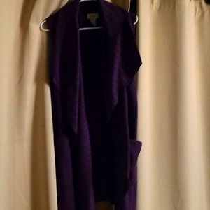 Le Moda Shawl, purple 1 size fits all